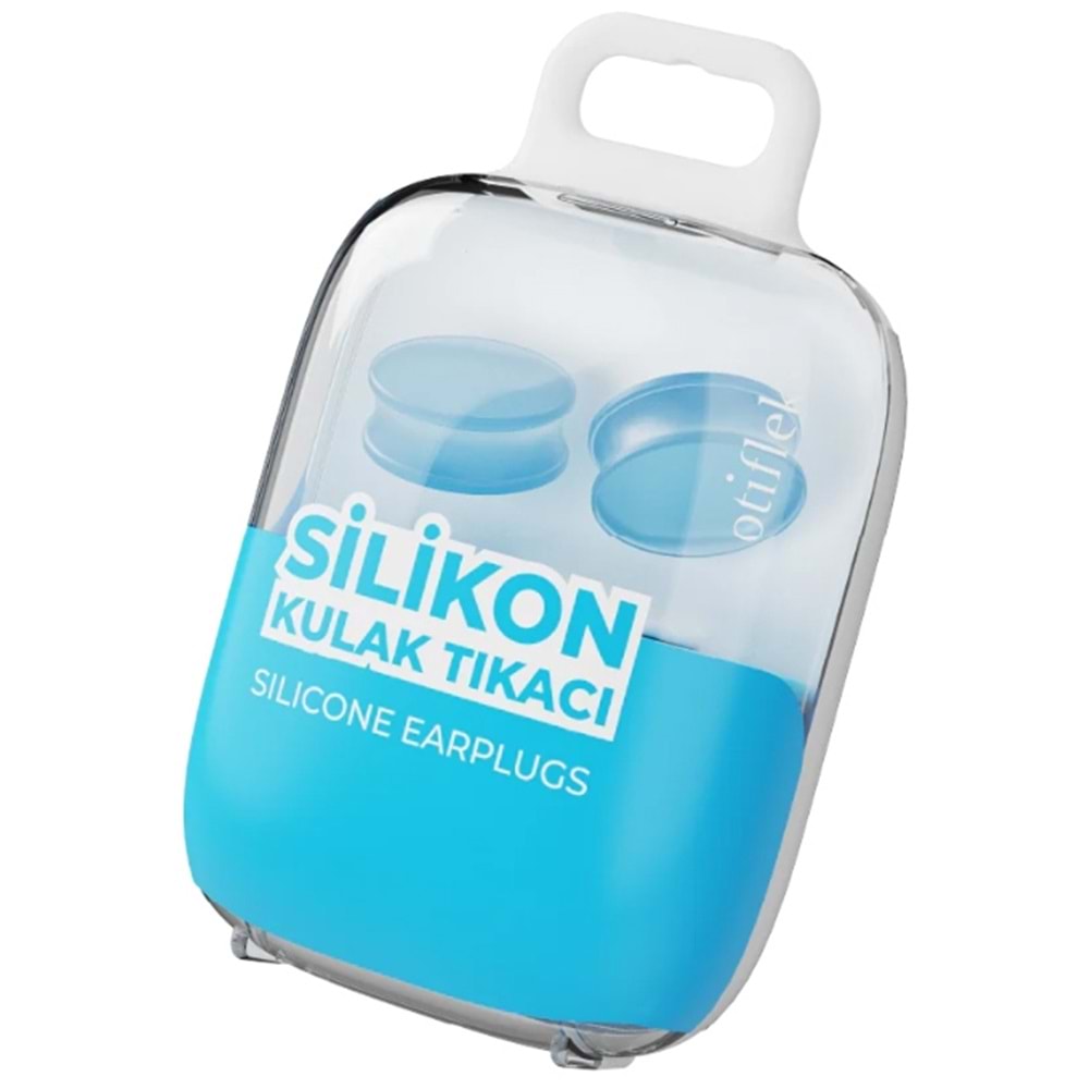 Otifleks Kulak Tıkacı Silikon 4Lü