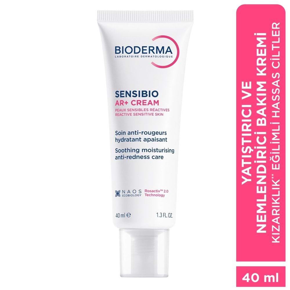 Bioderma Sensibio AR+ Cream Kızarıklık Karşıtı Nemlendirici Krem 40 mL