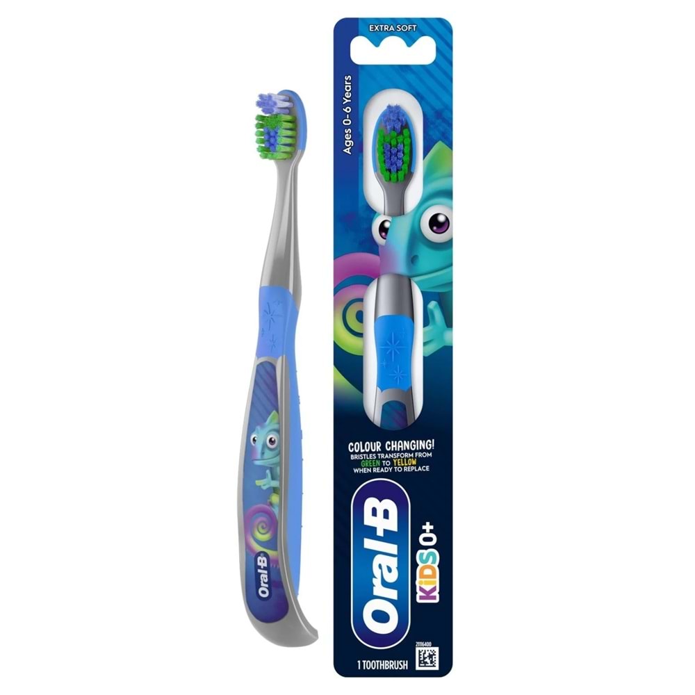 Oral-B Diş Fırçası Kids 0-6 Yaş, Renk Değiştirir, Ekstra Yumuşak