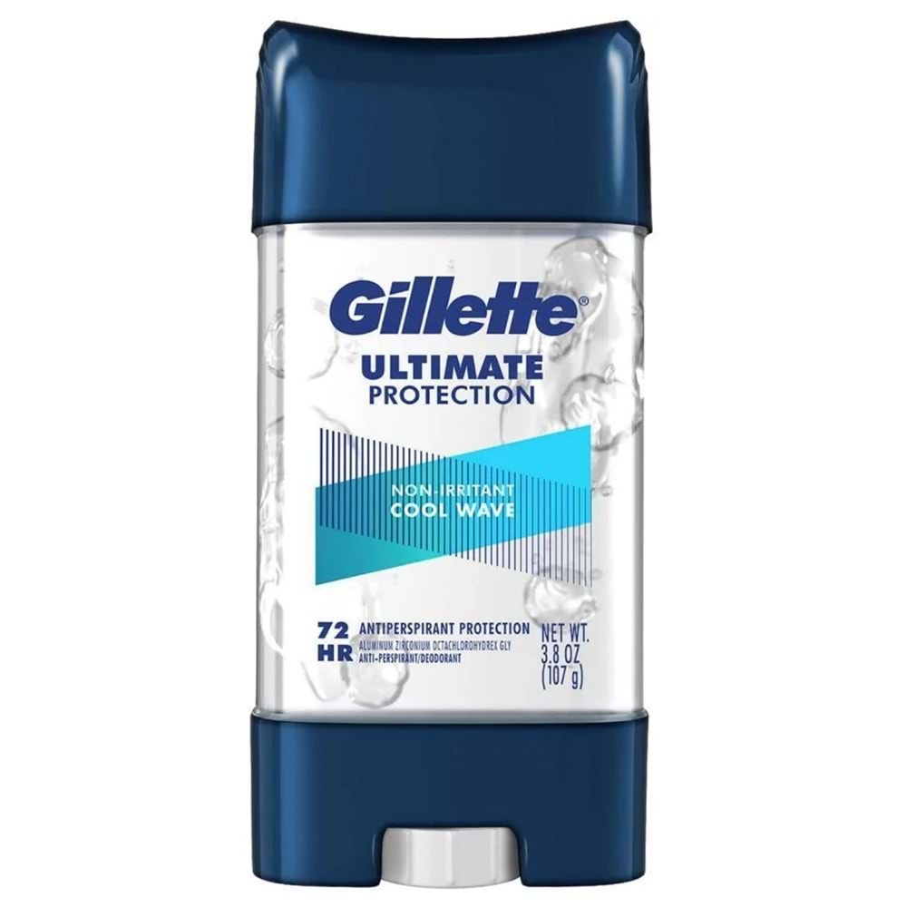 Gillette Stick Jel Deodorant, Ultimate Cool Wave 107 gr