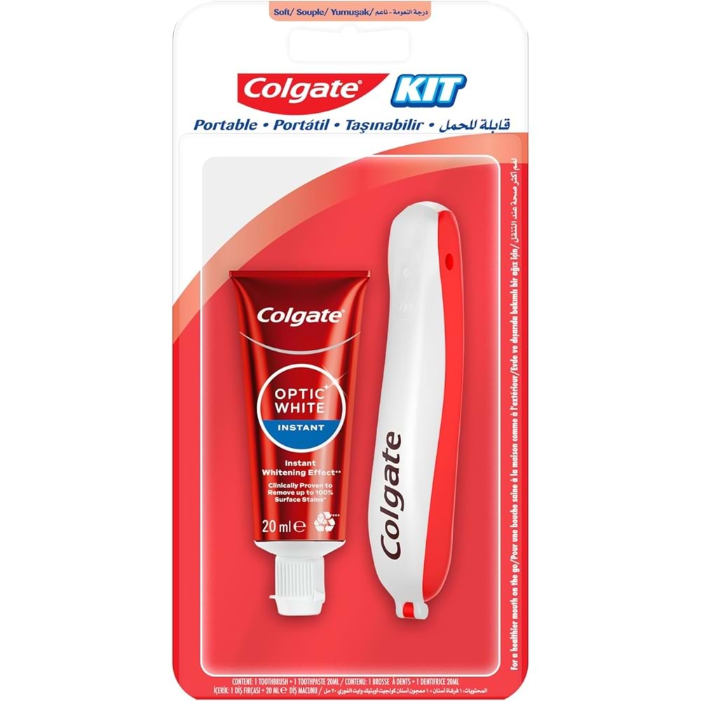 Colgate Seyahat Seti Diş Fırçası ve Macun 20 ml