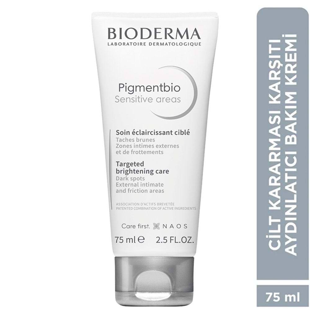 Bioderma Pigmentbio Sensitive Areas Hassas Bölgeler için Kararma Karşıtı Krem 75 mL