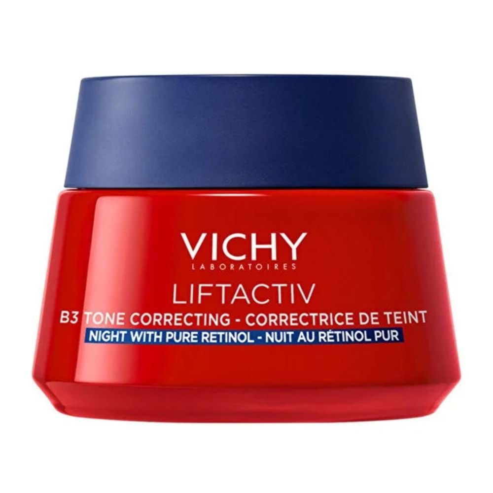 Vichy Liftactiv B3 Cilt Tonu Eşitleyici Retinol İçeren Gece Kremi 50 mL