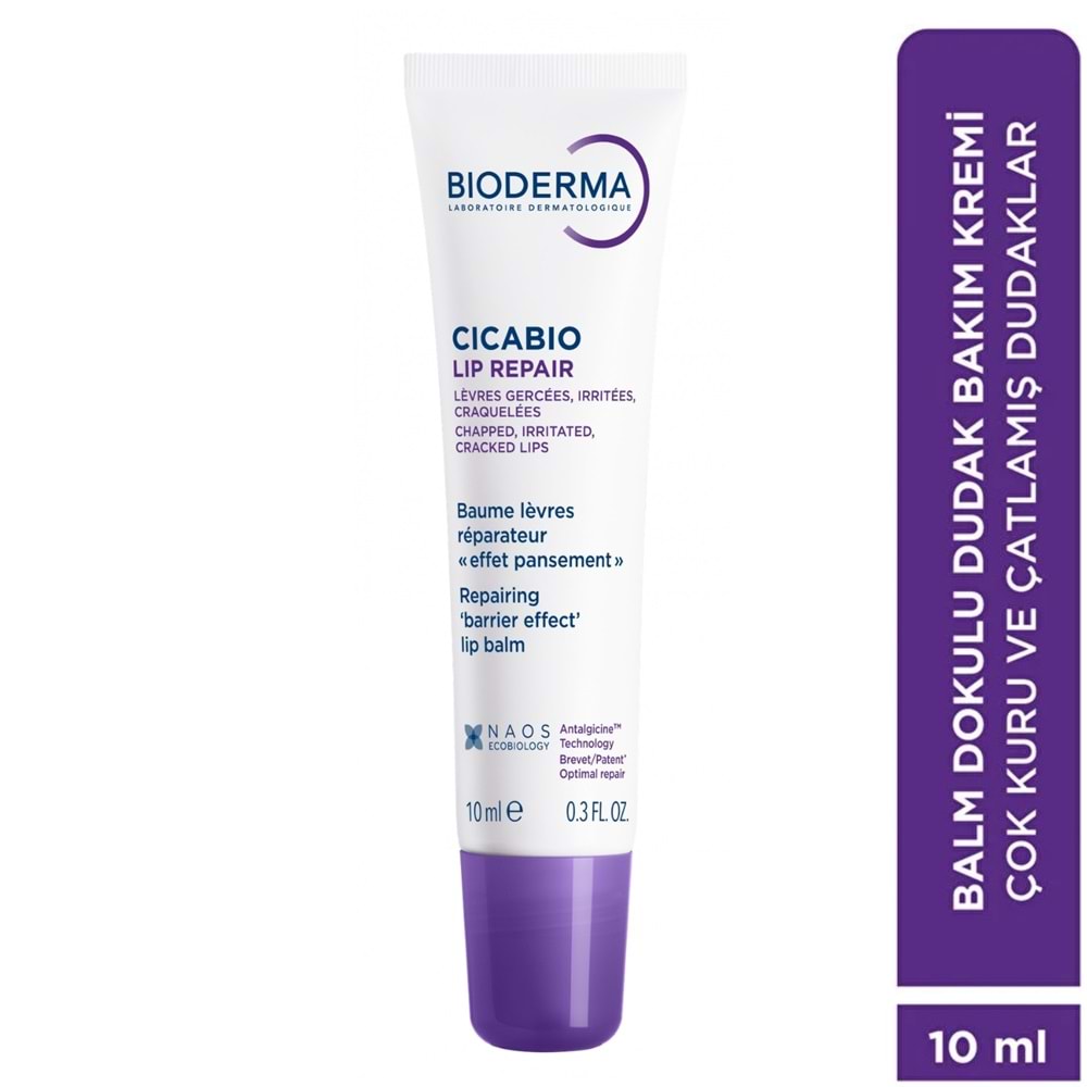Bioderma Cicabio Lip Repair Dudak Kremi 10 mL