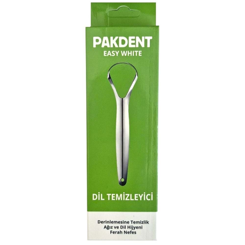 Pakdent Dil Temizleyici Metal L Type