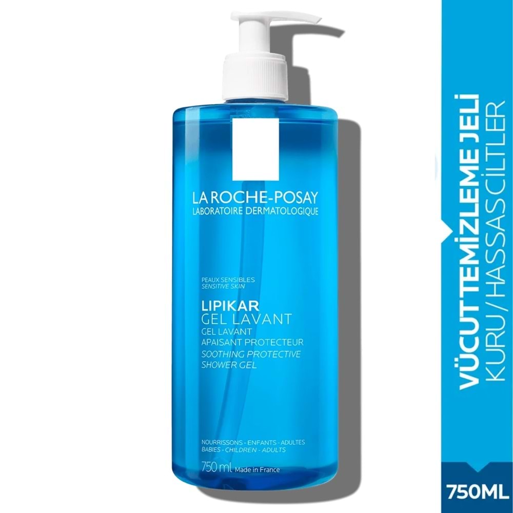 La Roche Posay Lipikar Gel Lavant Vücut Temizleme Jeli 750 mL