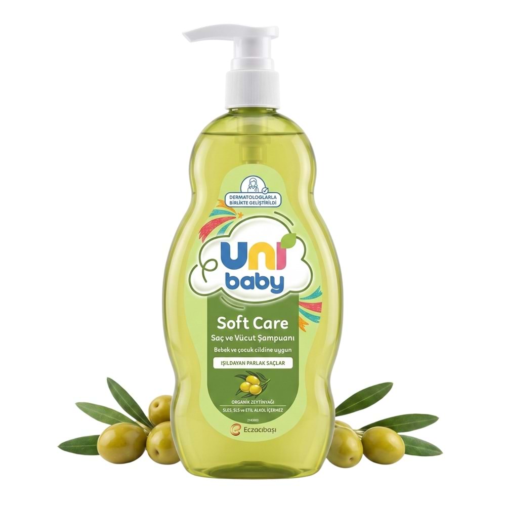 Uni Baby Soft Care Saç ve Vücut Şampuanı 700 mL