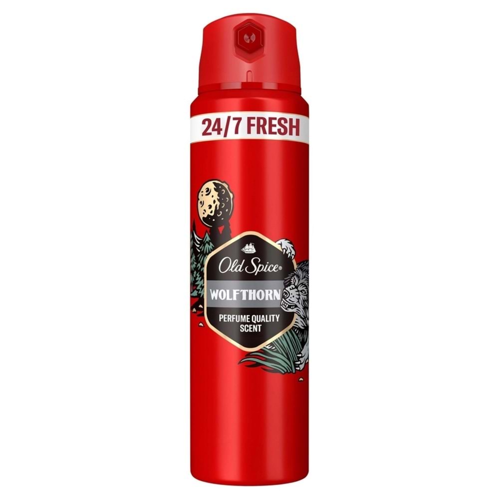 Old Spice Wolfthorn Sprey Deodorant 150 mL