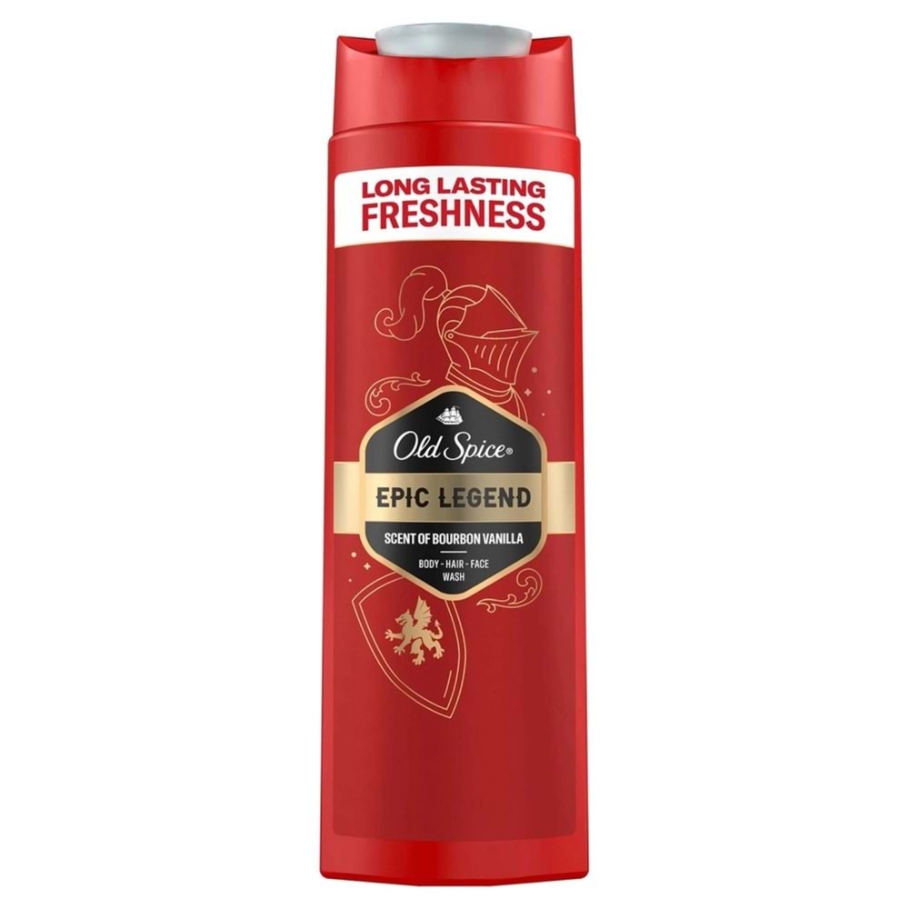 Old Spice Epic Legend Duş Jeli ve Şampuan 400 mL
