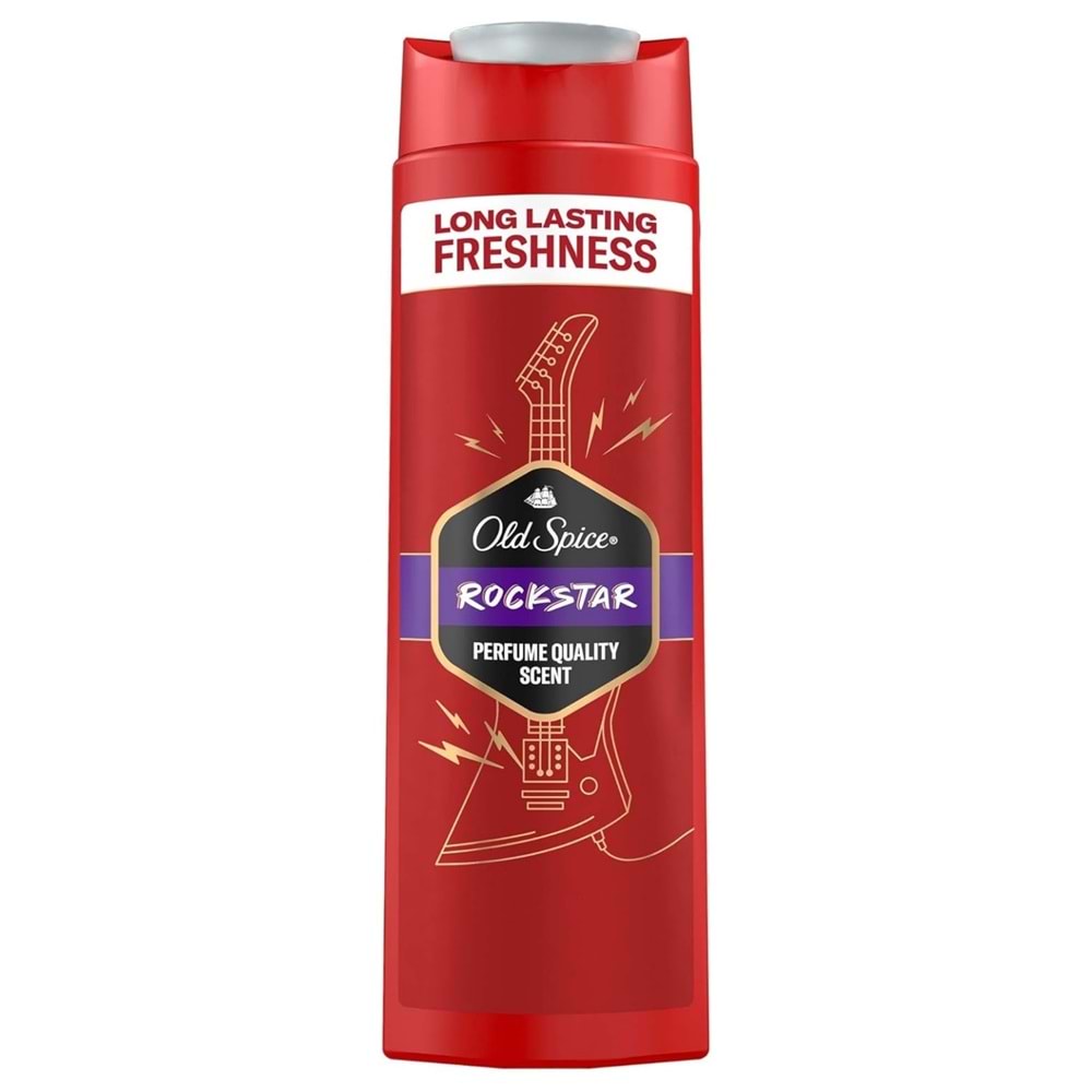 Old Spice Rockstar Duş Jeli ve Şampuan 400 mL