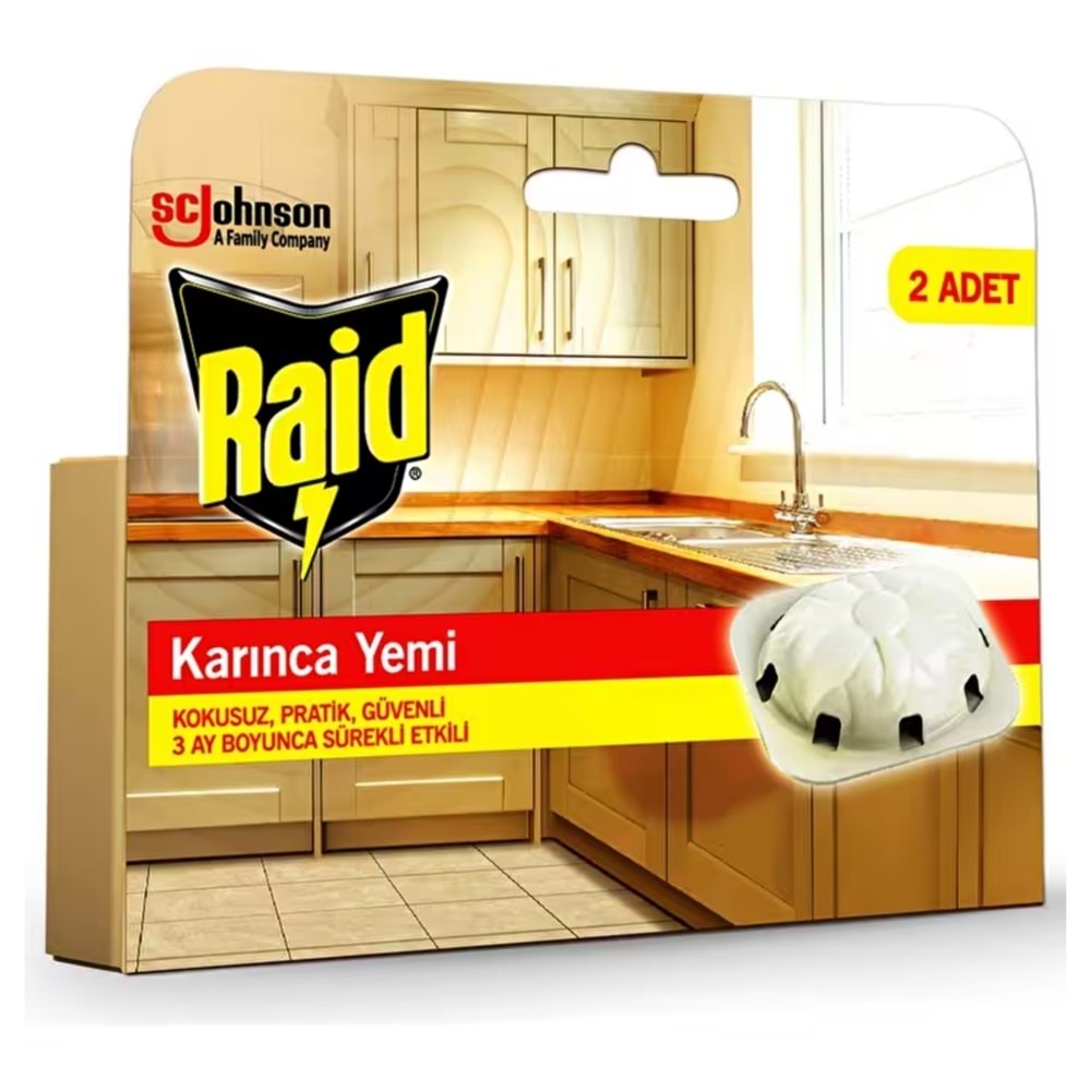 Raid Karınca Yemi 2li, Kokusuz