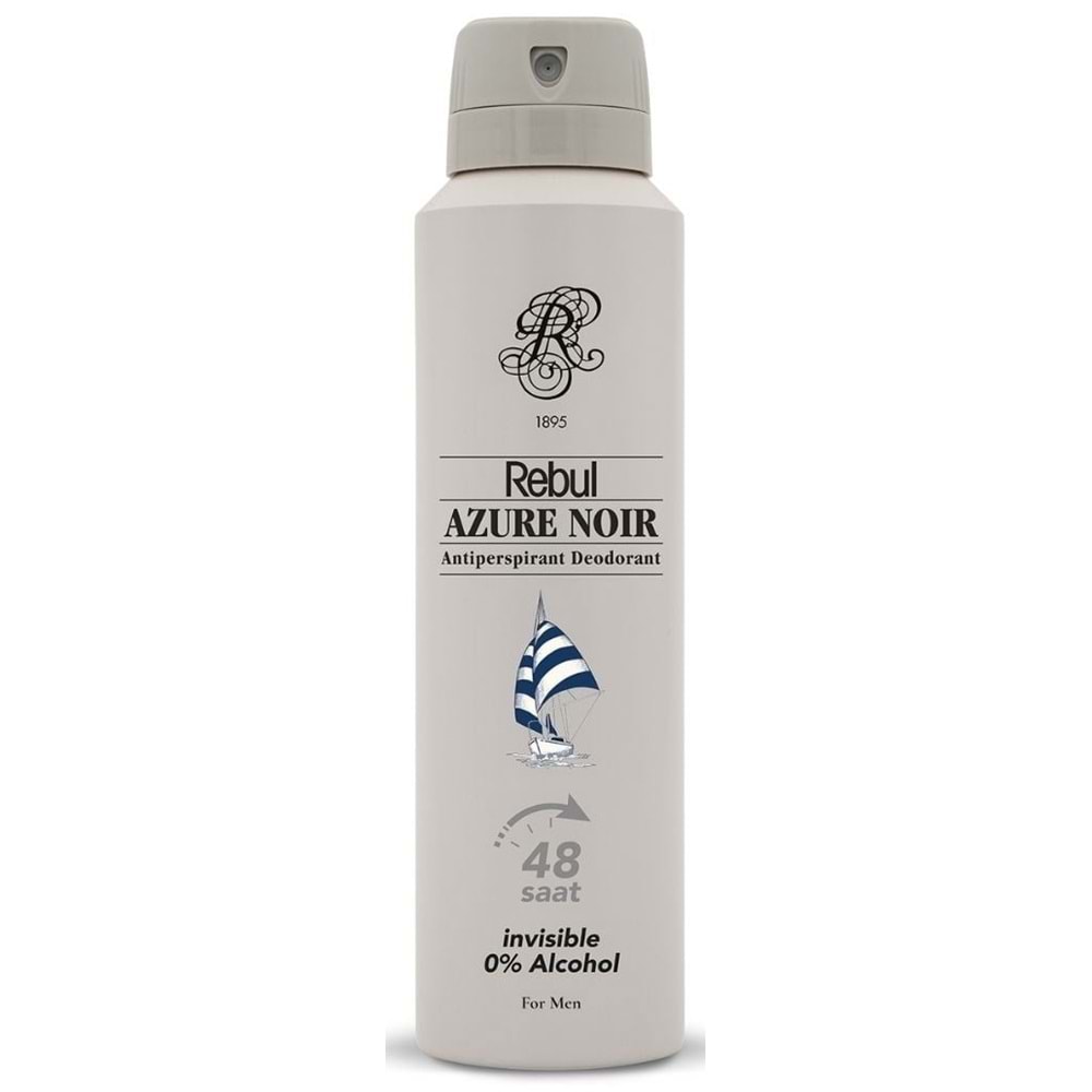 Rebul Deodorant Azure Noir 150Ml Erkekler İçin