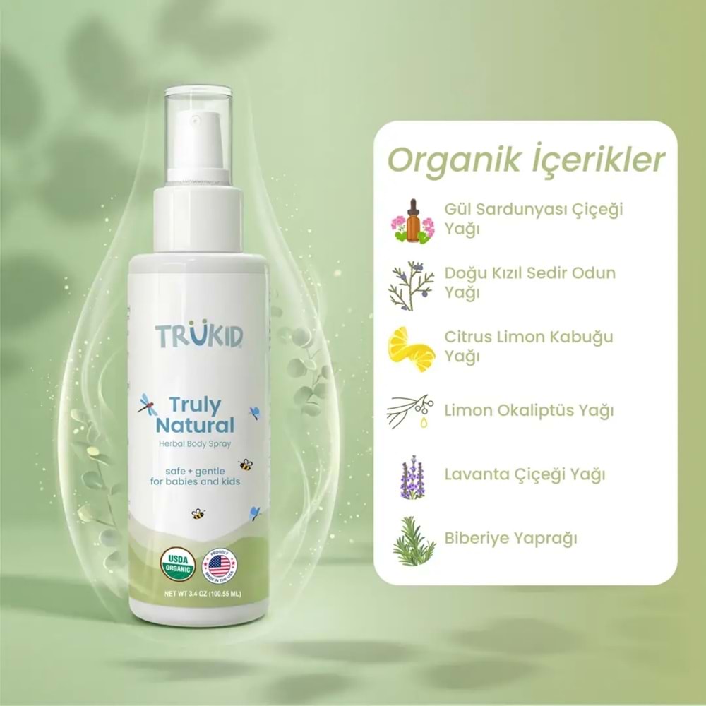 TruKid Truly Natural Sinek Kovucu 100 mL