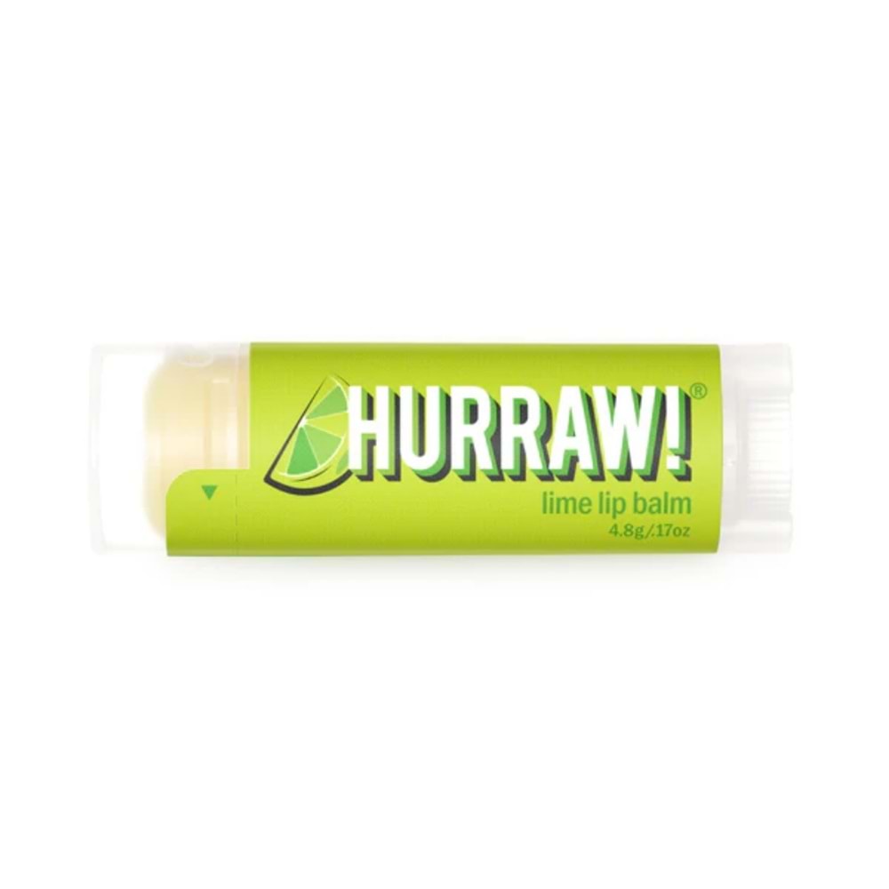 Hurraw Lime Lip Balm 4,8 gr (Limon)