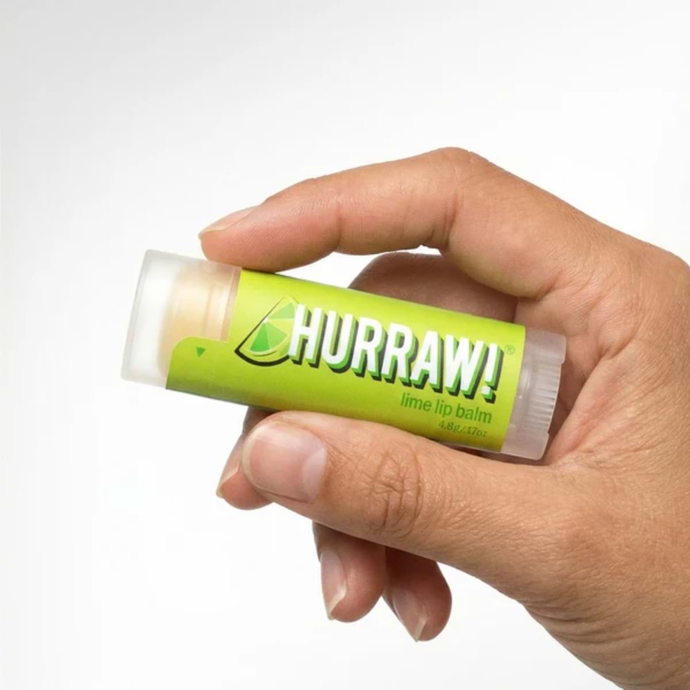 Hurraw Lime Lip Balm 4,8 gr (Limon)