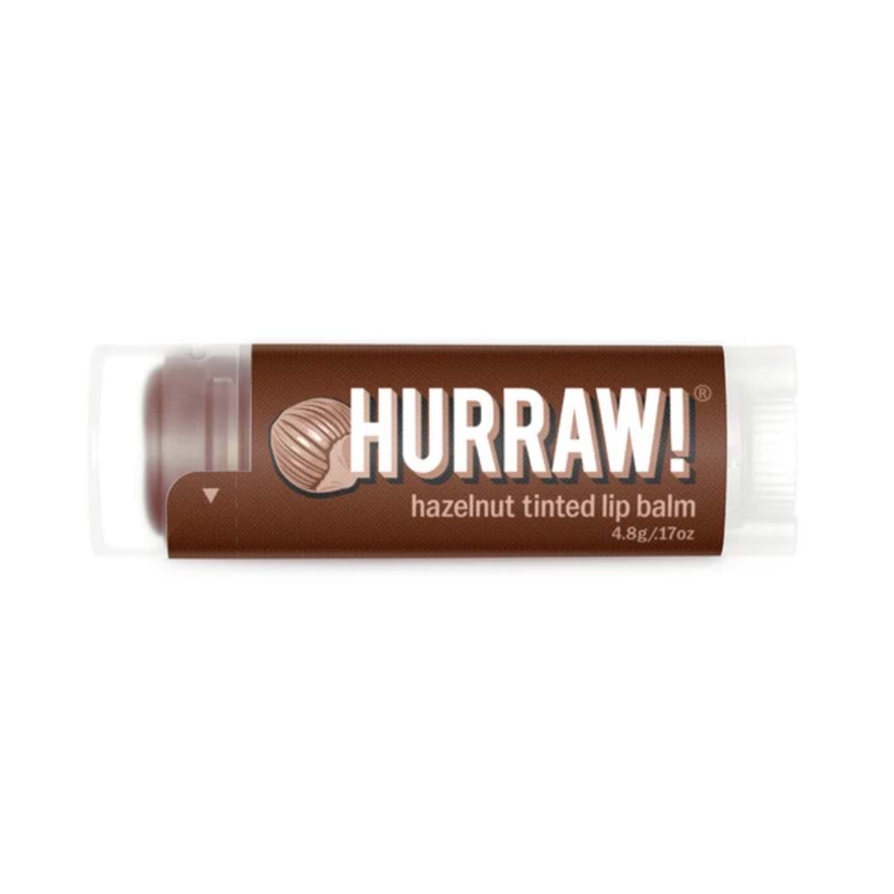 Hurraw Hazelnut Tinted Lip Balm 4,8 gr (Fındık)