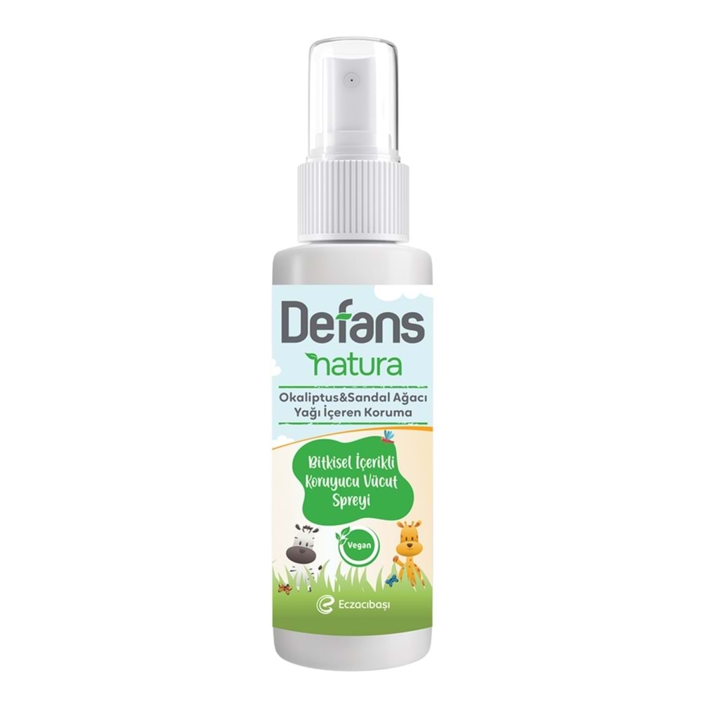 Detan Defans Natura Okaliptus & Sandal Ağacı Çocuk Vücut Losyonu 50mL