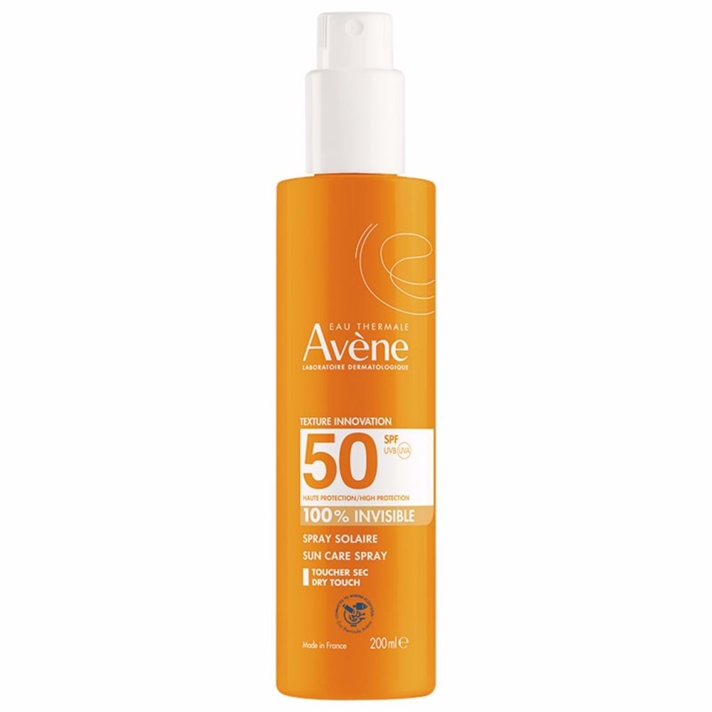 Avene SPF50+ Hassas Ciltler İçin Güneş Spreyi 200 mL, Yeni Ambalaj