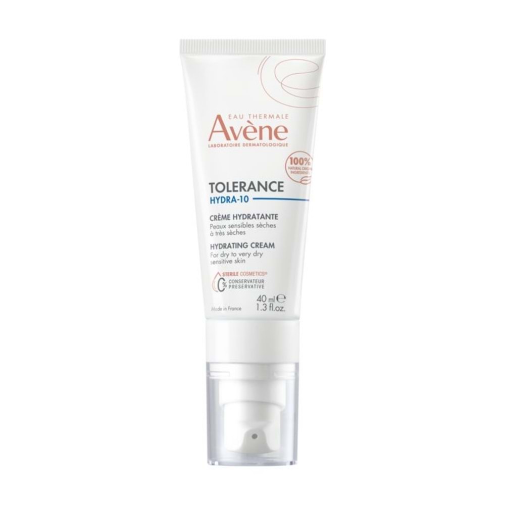 Avene Tolerance Hydra-10 Hydrating Cream Hassas ve Kuru Ciltler İçin Nemlendirici Krem 40 mL