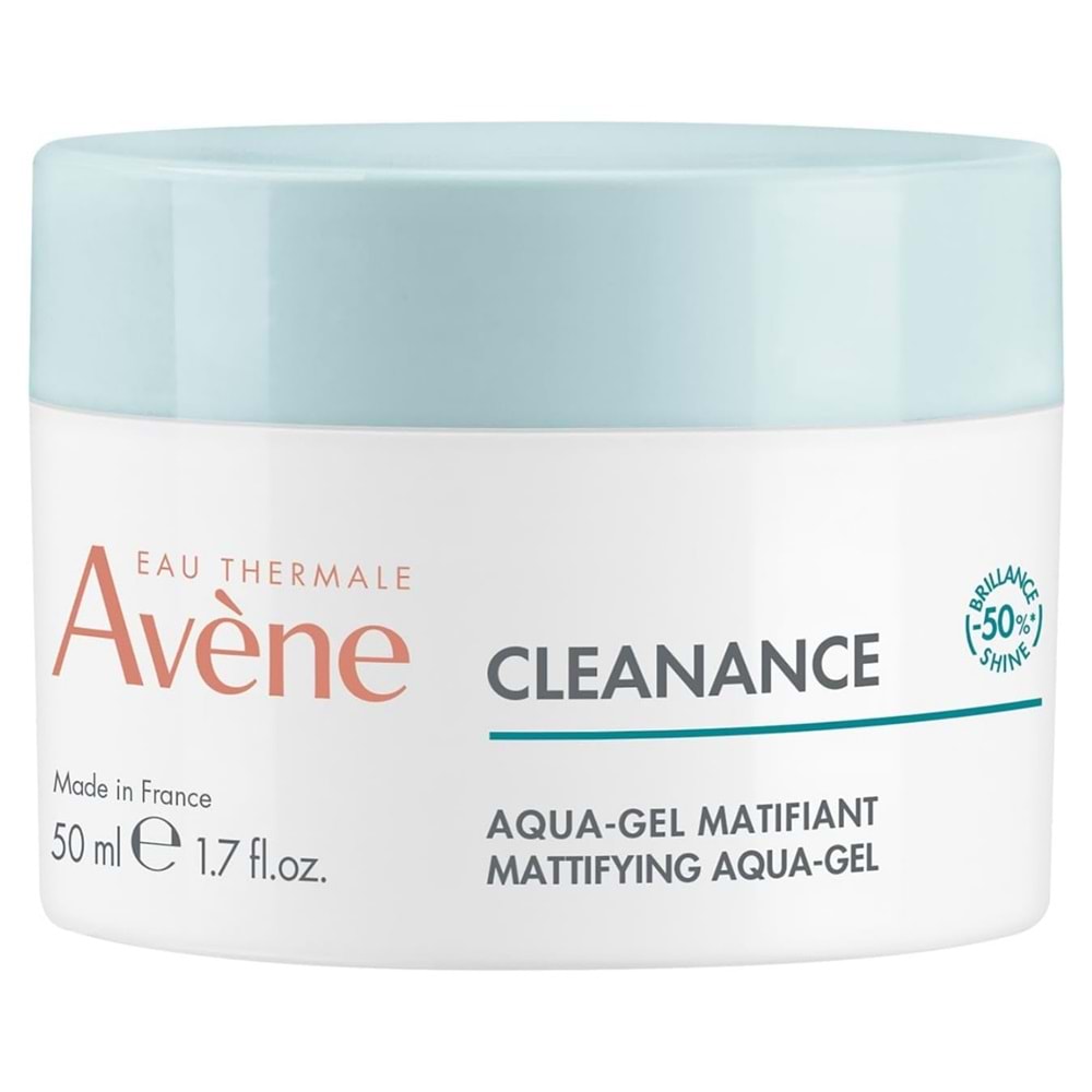 Avene Cleanance Aqua Gel Matlaştırıcı ve Gözenek Sıkılaştırıcı Nemlendirici Jel Krem 50 ml