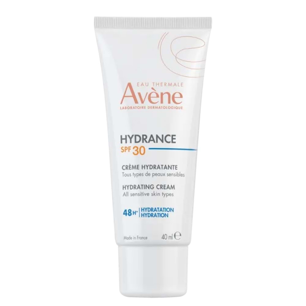 Avene Hydrance SPF30 Hydrating Cream Hassas Ciltler için Nemlendirici Krem 40 mL