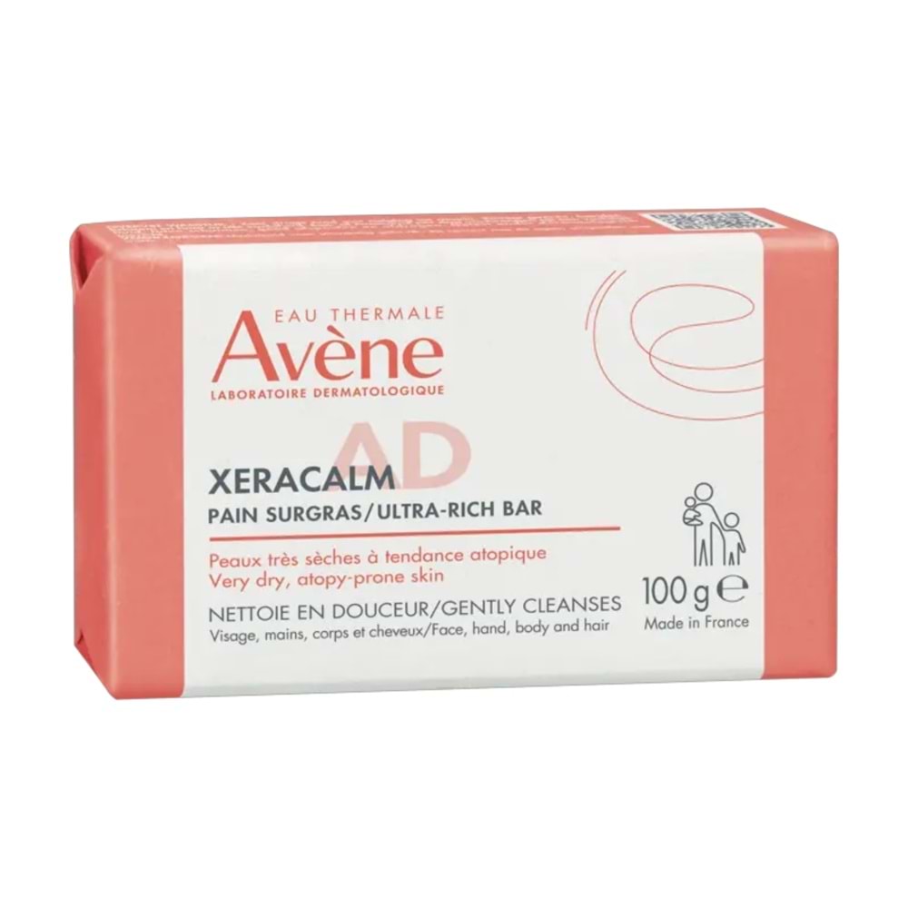 Avene XeraCalm A.D Kuru ve Hassas Ciltler için Yıkama Sabunu 100 gr