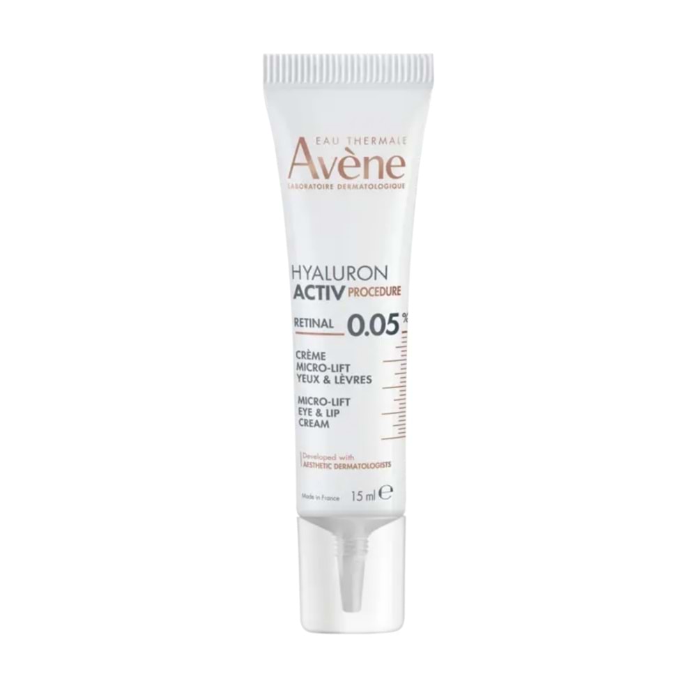Avene Hyalurun Activ Procedure Sıkılaştırıcı ve Kırışıklık Karşıtı Göz ve Dudak Kremi 15 mL