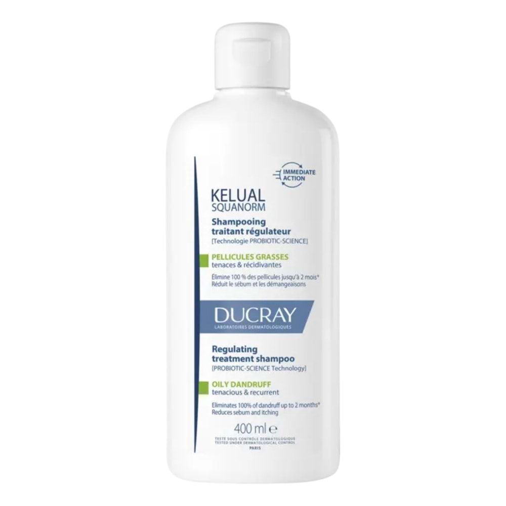 Ducray Kelual Squanorm Arındırıcı Etkili Kepek Şampuanı 400 mL