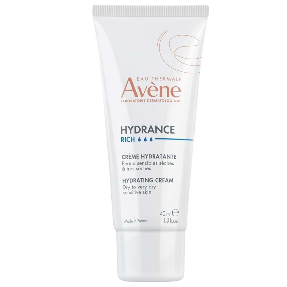Avene Hydrance Rich Kuru ve Nemsiz Ciltler için Su Bazlı Nemlendirici Krem 40 mL
