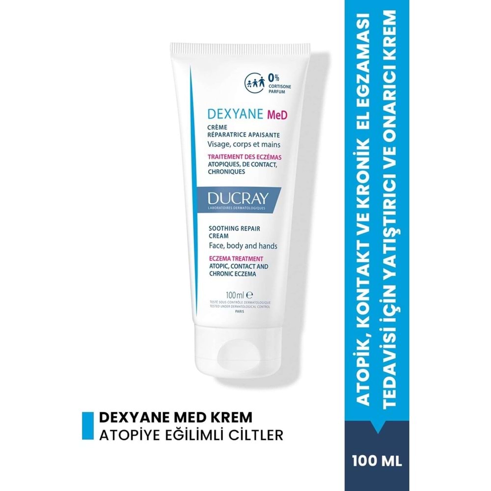Ducray Dexyane Med Atopik ve Kontakt Egzama Tedavisi İçin 100 mL