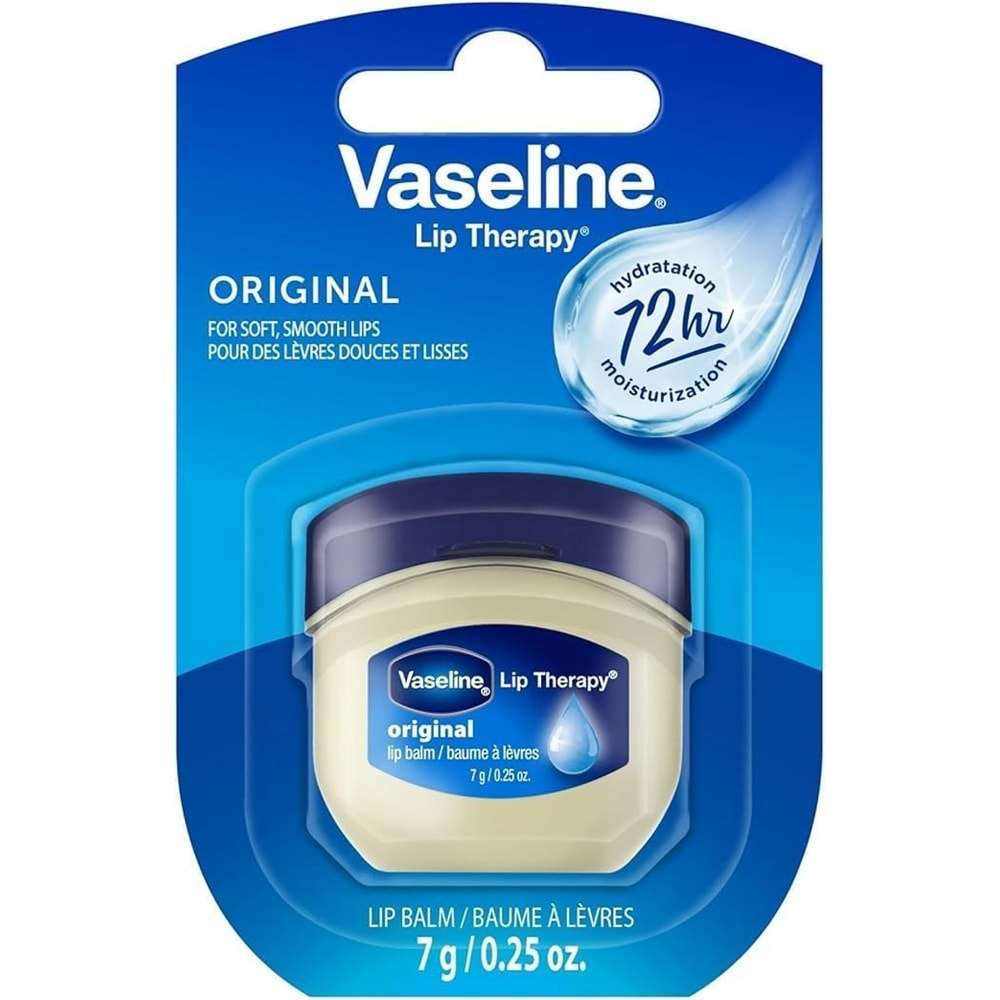 Vaseline Lip Therapy Orijinal 7gr
