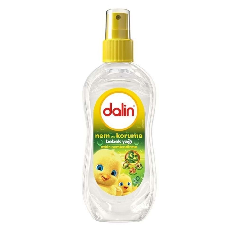 Dalin Bebe Yağı 200 Ml Nem Koruma Sprey