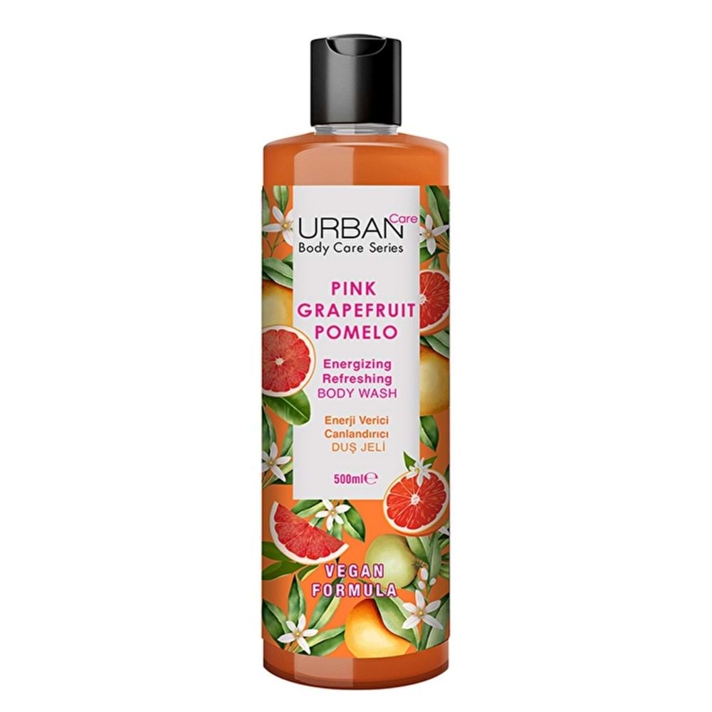 Urban Care Pink Grapefruit ve Pomelo Canlandırıcı ve Nemlendirici Duş Jeli 500 ml
