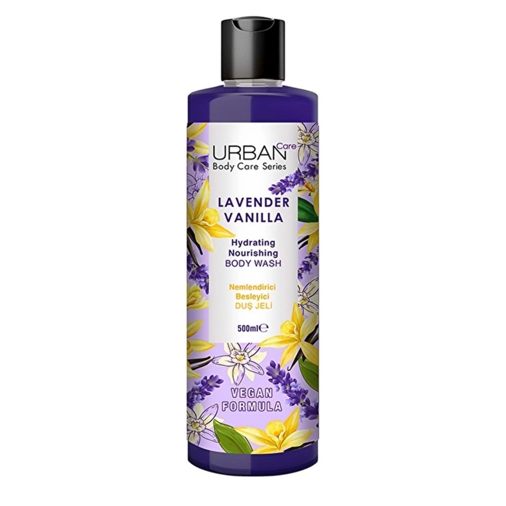 Urban Care Lavender & Vanilla Yenileyici ve Pürüzsüzleştirici Duş Jeli 500 ml
