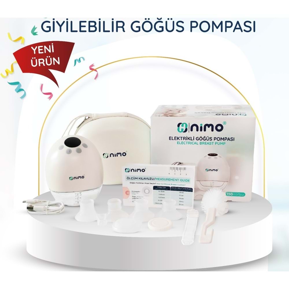 Nimo Giyilebilir Elektrikli Göğüs Pompası (XN/MD-2267T)
