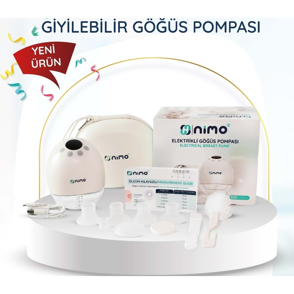 Nimo Giyilebilir Elektrikli Göğüs Pompası (XN/MD-2267T)
