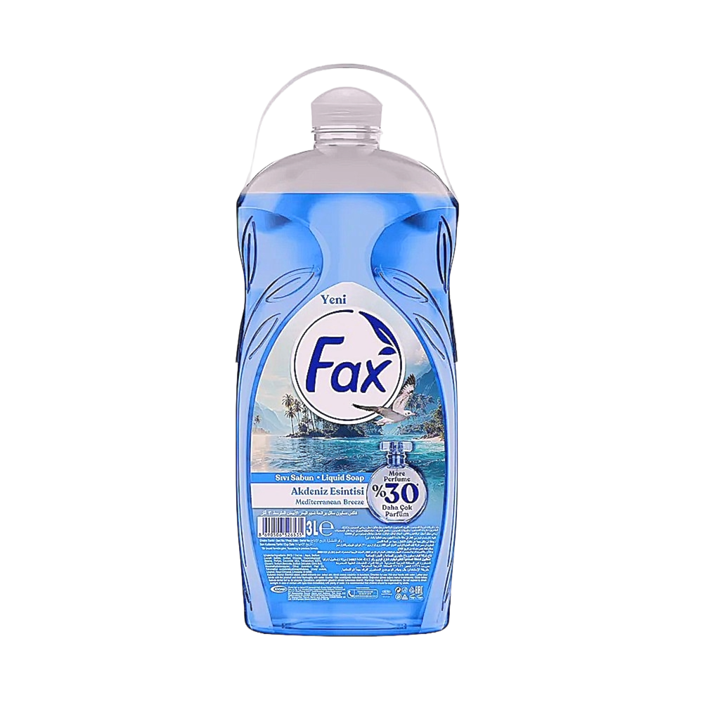 Fax Sıvı Sabun Akdeniz Esintisi 3 Litre
