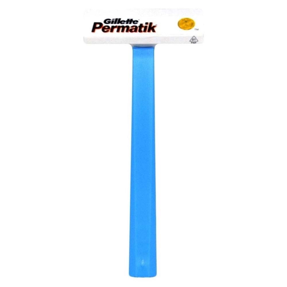 Gillette Permatik Banyo Kullan-At Tıraş Bıçağı Tekli