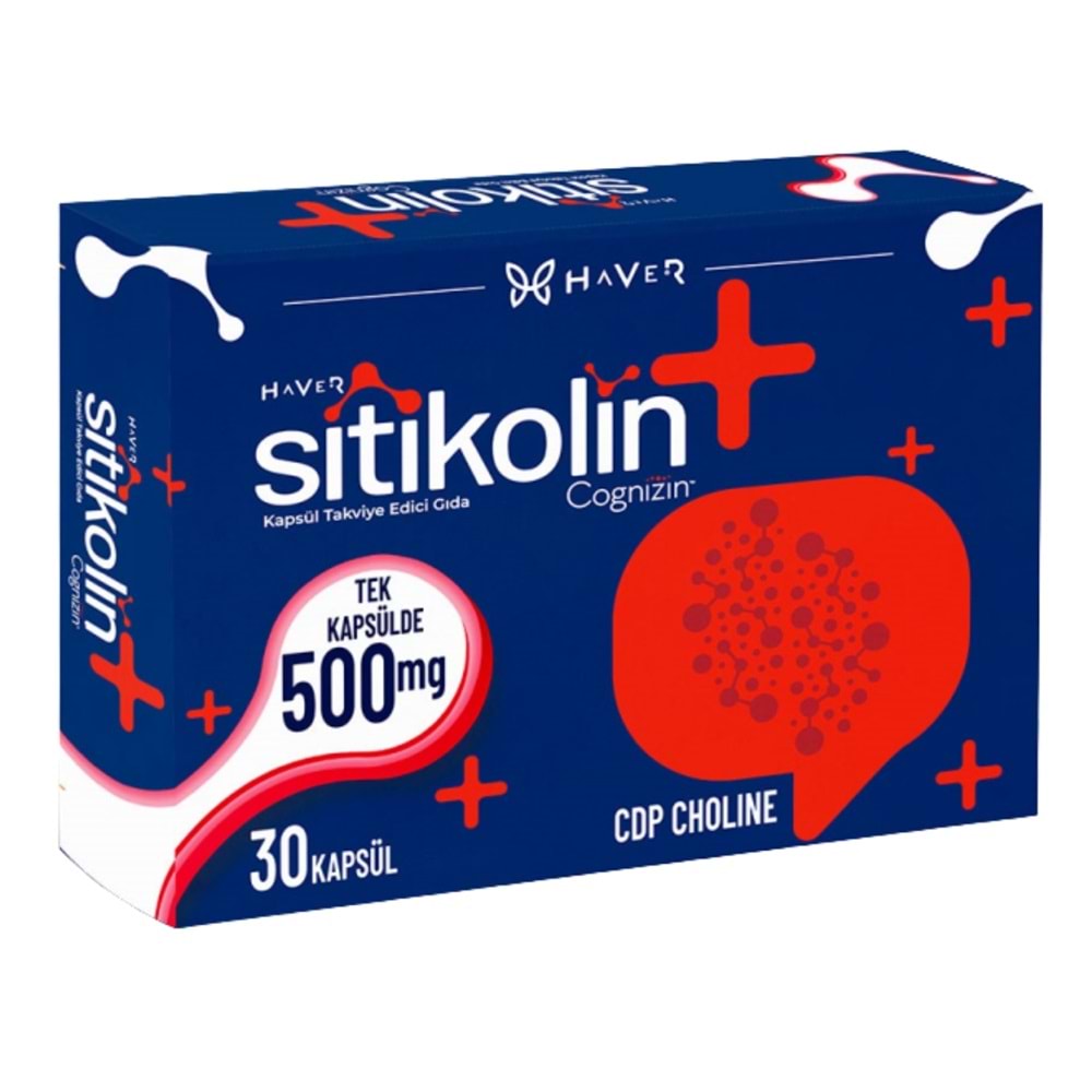 Haver Sitikolin Cognizin 500 mg, 30 Kapsül