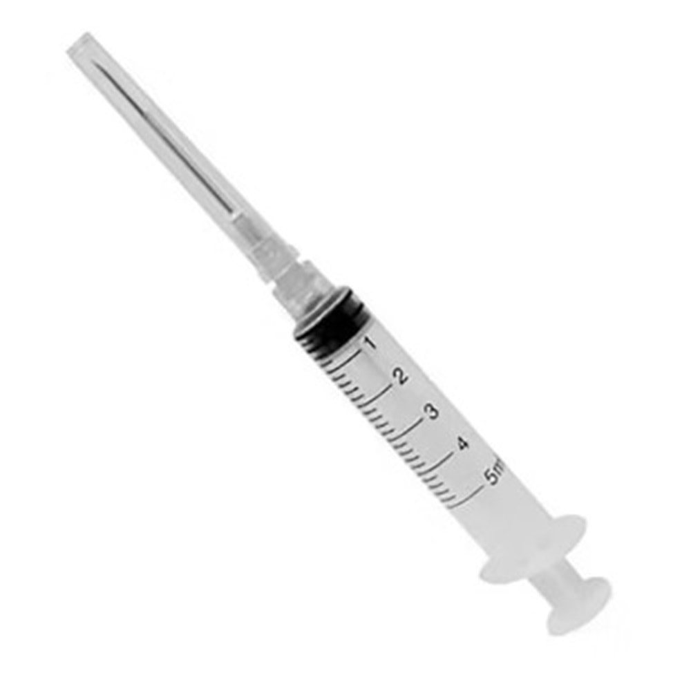 Enjektör 5Ml 3P Siyah Tıpset 22x32 (250Li)