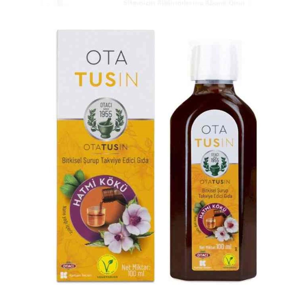 Otacı OtaTusin Bitkisel Şurup Takviye Edici Gıda 100Ml
