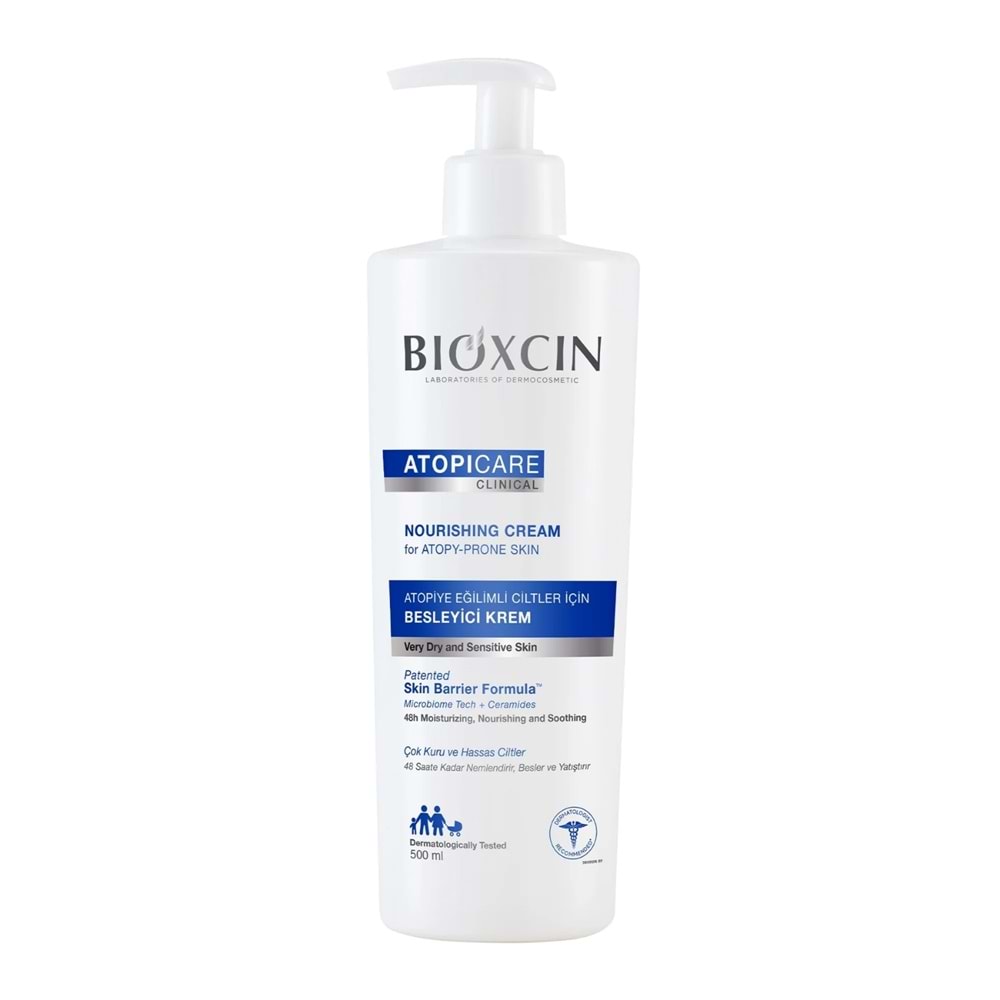 Bioxcin Atopicare Besleyici Krem 500 mL, Aşırı Kuru Ciltler için