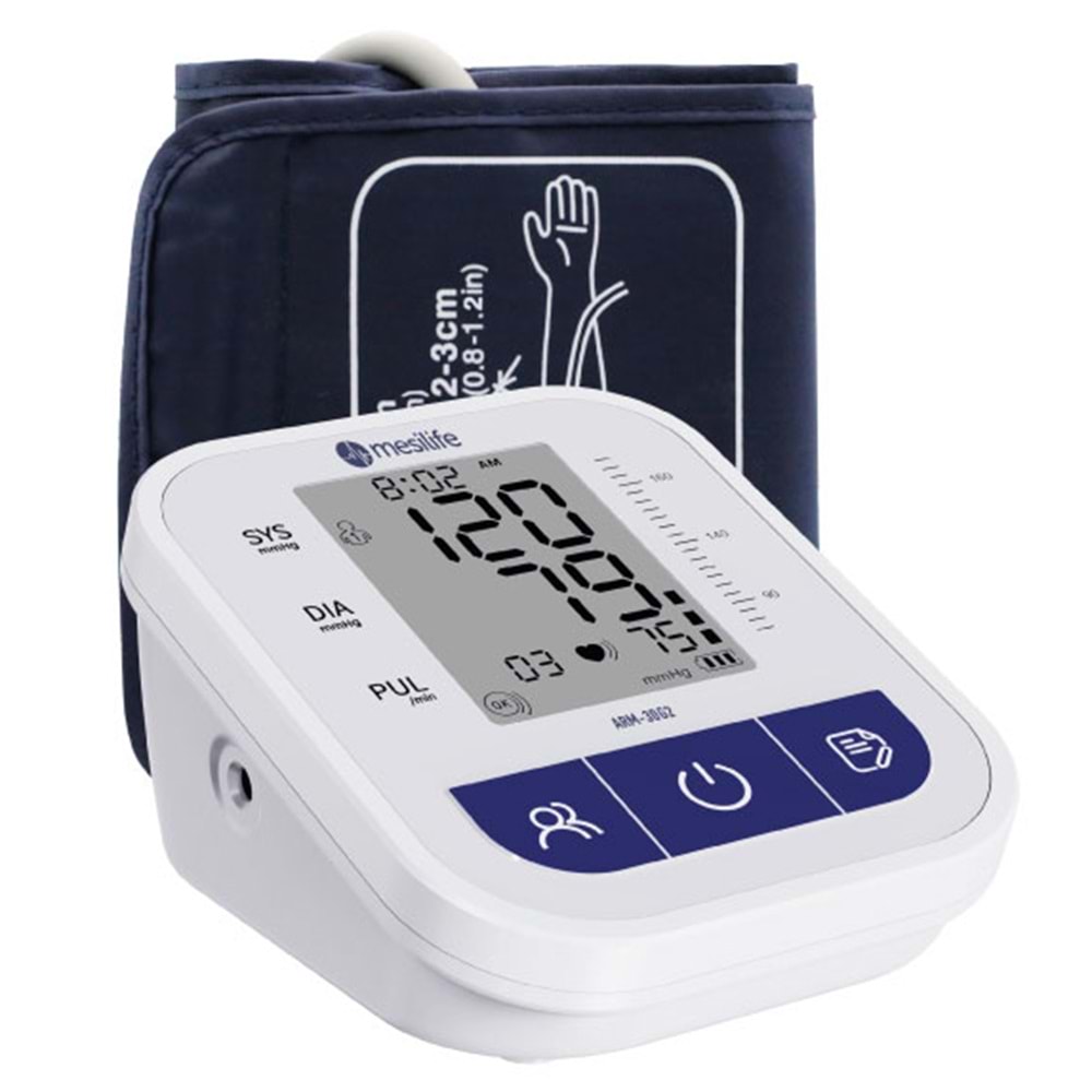 Mesilife Arm-30E Tansiyon Aleti, 2x99 Hafızalı