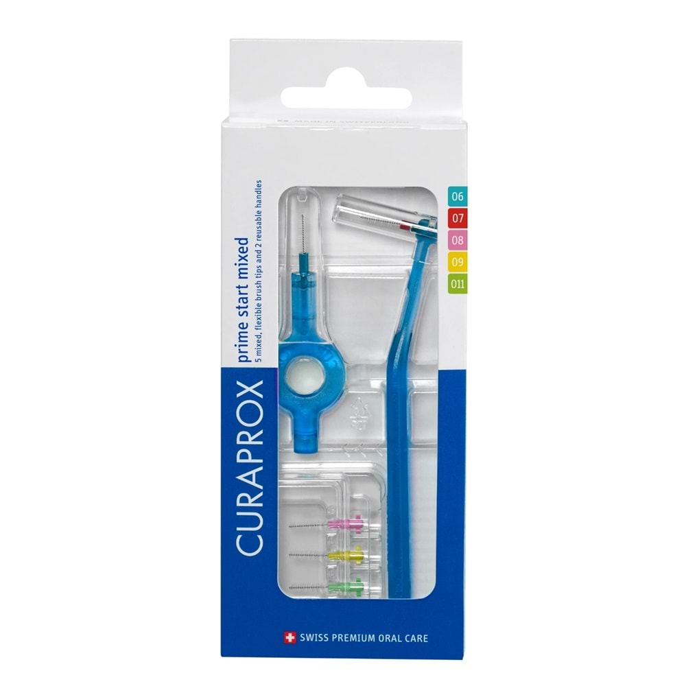 Curaprox Prime Start Mixed Arayüz Fırça Set, Karışık