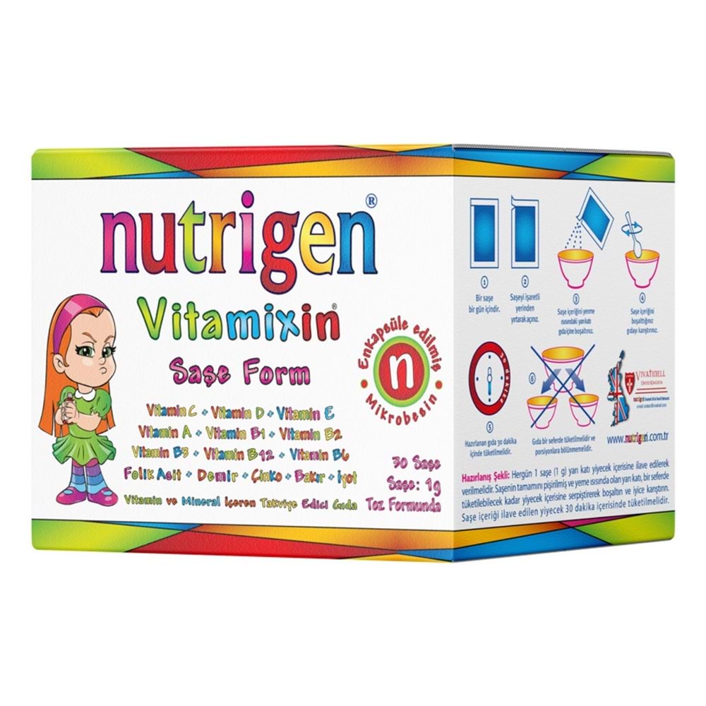 Nutrigen Vitamixin Şase Form 30 Şase