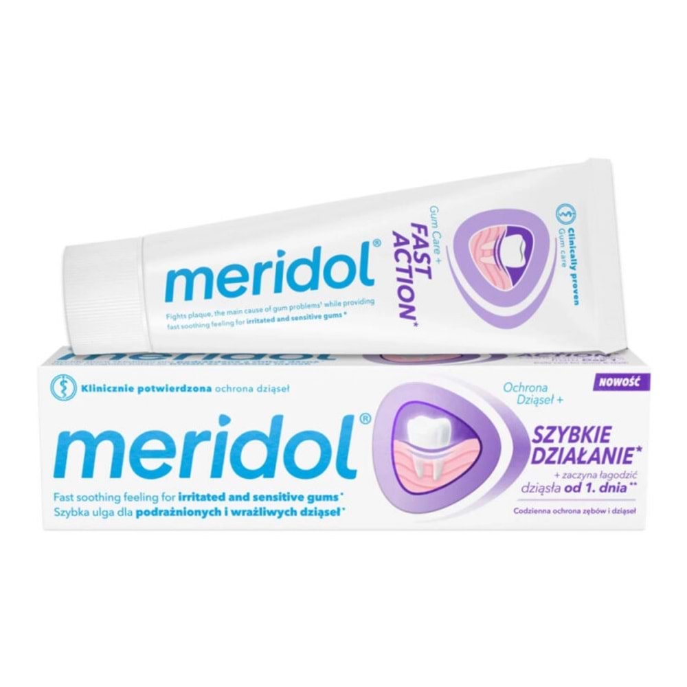 Meridol Hızlı Etkili Diş Macunu 75 mL