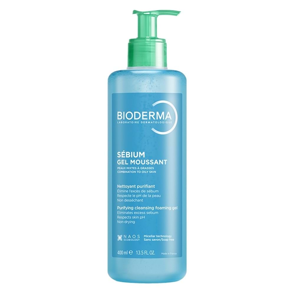 Bioderma Sebium Foaming Jel 400 mL