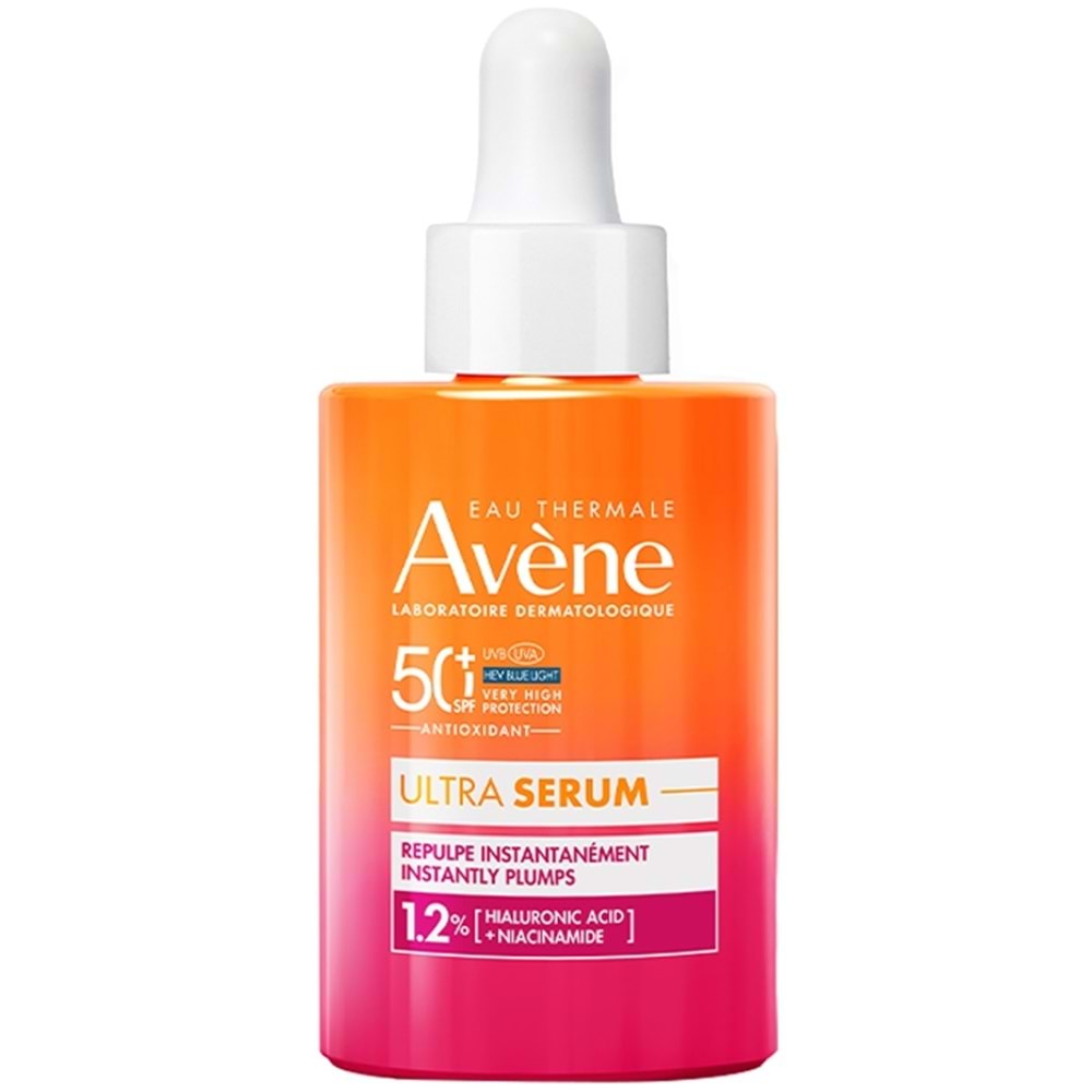 Avene Ultra Serum SPF50+ Anında Dolgunlaştırıcı Etkili Güneş Koruyucu Serum 30 mL