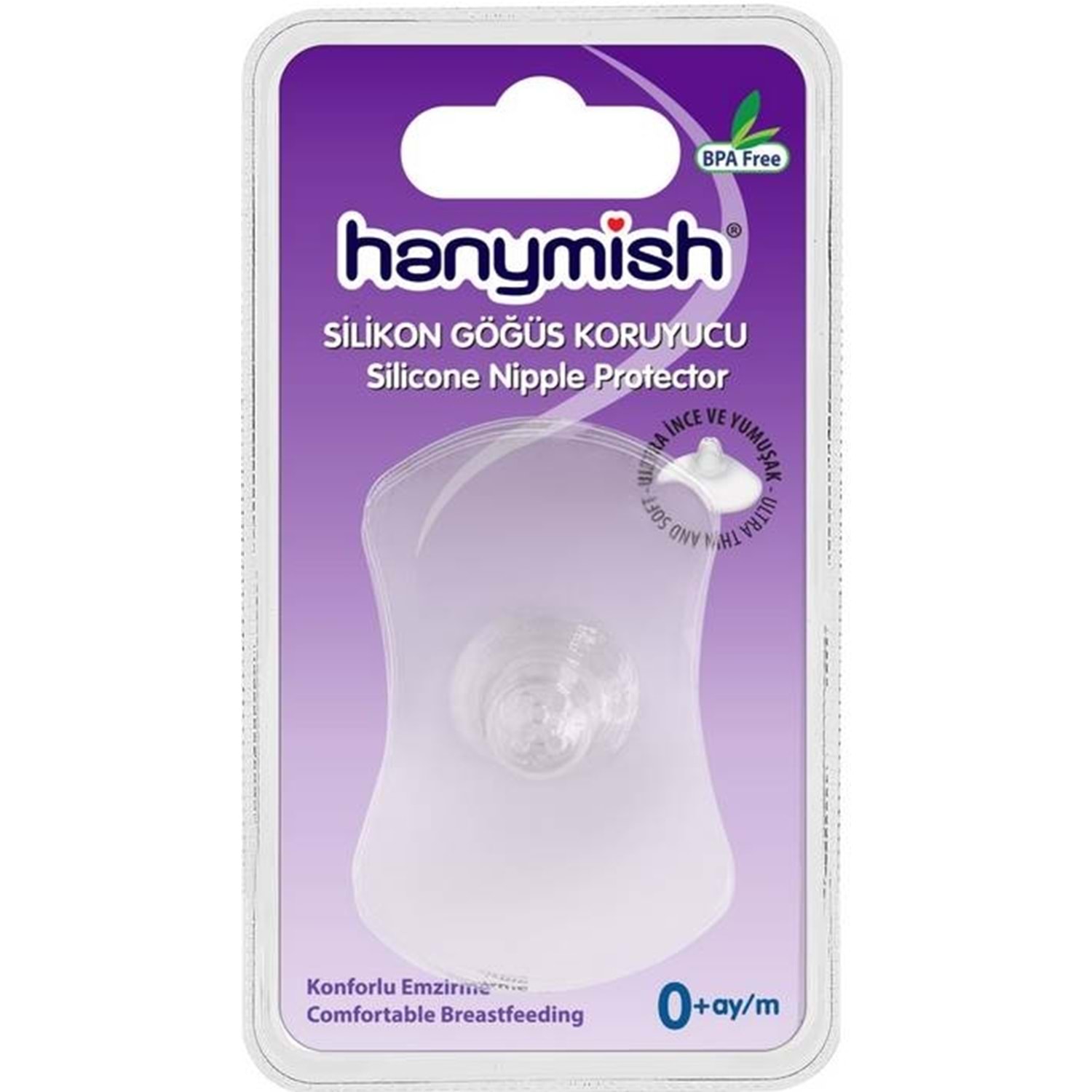 HANYMİSH SİLİKON GÖĞÜS KORUYUCU 0+AY CODE 1001