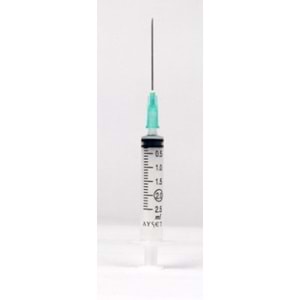 Enjektör 2 Cc 3 Parça Yeşil 300Lü Ayset